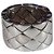 Chanel Padded ring Silvery White gold  ref.162390