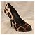 Giuseppe Zanotti Leopardenfell Peeptoes Braun Beige Leopardenprint Karamell - Ansicht 9