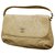 Chanel Vintage Shoulder Bag Beige Leather  ref.162474