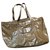 Dolce & Gabbana spacious bag D G Beige Patent leather  ref.162572