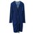 Michael Kors Dresses Black Blue Polyester  ref.162620