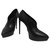 Yves Saint Laurent Leather ankle boots Black  ref.162655