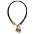 Louis Vuitton Bracelets Dark brown Leather  ref.162824