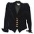 Yves Saint Laurent Velvet jacket Black  ref.162832