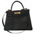 Hermès Kelly Black Leather  ref.163093