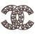 Broche avec perles Chanel 2019 Métal Argenté  ref.163309