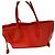 Borsa a mano Longchamp Penelope in pelle Corallo - vista 2