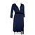 Vera Wang Lavendel Label Kleid Blau Polyester Elasthan  ref.163363