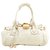 Chloé Leather Hand Bag White  ref.163443