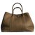 Hermès Garden Party bag 30 Chestnut Leather  ref.163509