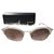 Balenciaga Oculos escuros Branco Aço  ref.163511