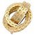 Hermès "Marine knot" brooch in yellow gold.  ref.163520
