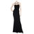 Diane Von Furstenberg DvF Olsen evening gown Black Viscose Elastane Polyamide  ref.163670