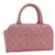 Chanel Handbags Pink Leather  ref.163687