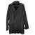 Reiss Short coat / waxed jacket Dark grey Cotton Polyester  ref.163693