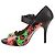 Galliano Absatzschuhe Mehrfarbig Kunstleder Größe 41 - Ansicht 3