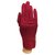Chanel Gloves Red Deerskin  ref.163818