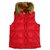 Ralph Lauren Jackets Red Polyester Fur Nylon  ref.163836