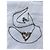 Collana inconnue in argento cuore aperto 46 cm - vista 2