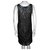 Vera Wang Lavender Line Silk Dress Black  ref.163845