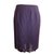 Miss Valentino wool and lace skirt Purple  ref.163846
