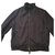 Hermès Vestes Blazers Cachemire Polyester Laine Gris anthracite  ref.163995