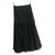Céline Skirts Black Polyester Linen  ref.164041