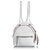 Fendi White Mini By The Way Backpack Multiple colors Leather  ref.164460