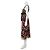 Diane Von Furstenberg Vintage Mikahil Seidenkleid Schwarz Mehrfarben - Ansicht 2