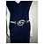 Alice by Temperley Abito da sera blu decorato - vista 4
