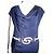 Alice by Temperley Abito da sera blu decorato - vista 5