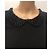 Autre Marque Jersey Paul Brial Negro de Viscosa con Cuello de Strass - vista 3