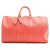 Louis Vuitton Epi Keepall 50 Red Leather  ref.164843