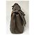 Chanel Borsa jumbo con patta in caviale Marrone Taupe Grigio antracite - vista 11