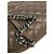 Chanel Borsa jumbo con patta in caviale Marrone Taupe Grigio antracite - vista 20