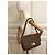 Chanel Borsa jumbo con patta in caviale Marrone Taupe Grigio antracite - vista 24