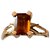 Autre Marque Ring aus Gelbgold 18 ct 750 mit einem tollen Citrin besetzt5 cts * Cognac Gelbes Gold  ref.163881