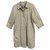 raincoat woman Burberry vintage size 38 Khaki Cotton Polyester  ref.165096