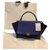 Trapèze Céline Handbags Dark blue Leather  ref.165149