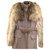 Marmont RACCON-CASHMERE coat GUCCI Grey  ref.165163