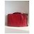 Pochette Moschino Biker Rossa in Pelle Rosso - vista 2