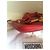 Pochette Moschino Biker Rossa in Pelle Rosso - vista 8