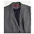Hugo Boss Blazer Grau Wolle Viskose Mehrfarben - Ansicht 3