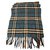 Burberry Scarves Blue Multiple colors Wool  ref.165269