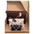 Louis Vuitton Kiragami Catogram Brown Leather Cloth  ref.165346