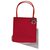 Small DIOR "Lady Dior" bag in fuchsia tweed - New condition Orange Fuschia  ref.165348