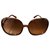 Chloé Sunglasses Brown Plastic  ref.165362