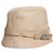 Chapéu de couro Gucci Bege Areia Creme  ref.165521