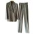 GUCCI Tailleur with Pants Grey Wool  ref.165525