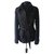 Ann Demeulemeester Jackets Black Cotton Wool Nylon  ref.165549